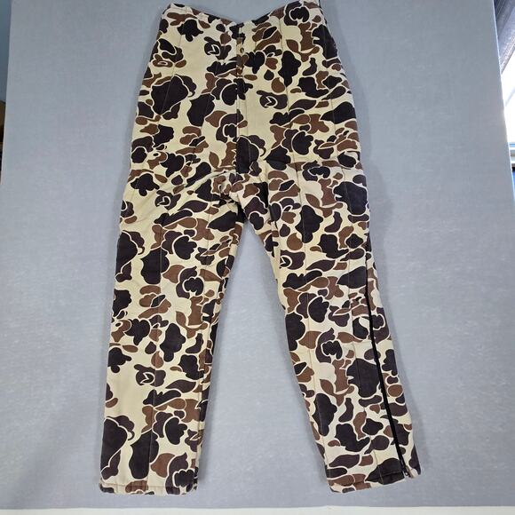 Vtg Walls Blizzard Pruf Camo Insulated Snap Closure Leg Zip Hunting Pants 30x27 - Picture 9 of 16